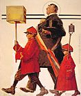 Norman Rockwell Famous Paintings - Parade